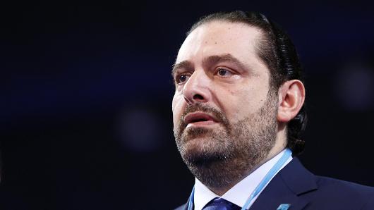 Saad Hariri, former Prime Minister of Lebanon and the leader of the Future Movement party, attends the '2nd General Assembly meeting of Future Movement party' in Beirut, Lebanon on November 26, 2016.