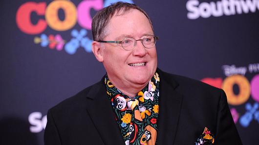 John Lasseter attends the premiere of 'Coco' at El Capitan Theatre on November 8, 2017 in Los Angeles, California.