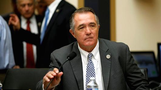 Rep. Trent Franks (R-AZ) testifying before a House Judiciary Committee hearing in Washington, DC