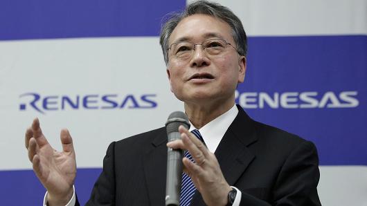 Bunsei Kure, president and chief executive officer of Renesas Electronics Corp.
