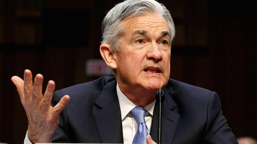 Jerome Powell testifies before the Senate Banking, Housing and Urban Affairs Committee on his nomination to become chairman of the U.S. Federal Reserve in Washington, November 28, 2017.