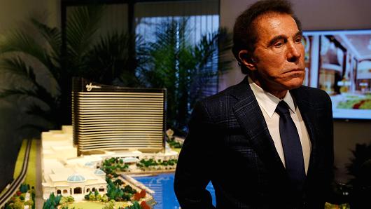 Steve Wynn speaks to reporters about a planned casino in Everett during a press conference in Medford, Mass., on March 15, 2016.