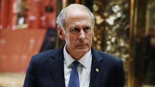 Senator Dan Coats (R-IN) stops to speak to the media after a meeting at Trump Tower with U.S. President-elect Donald Trump in New York, U.S., November 30, 2016.