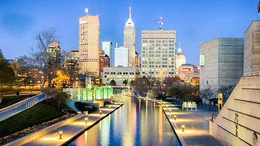 In Indianapolis, the nation's 15th largest city, homeowners need only earn the median area income in order to afford the median priced home.