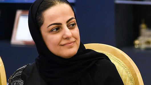 Sarah al-Suhaimi, chairwoman of the Saudi Stock Exchange.