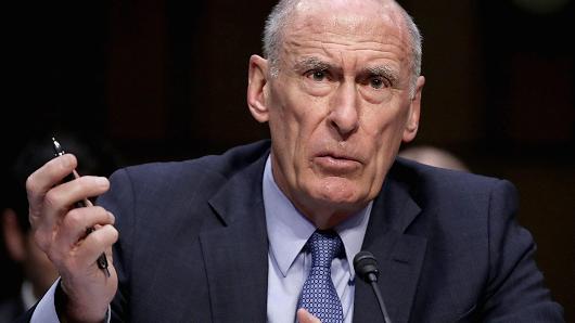 Director of National Intelligence Daniel Coats answers questions during a hearing held by the Senate Armed Services Committee March 6, 2018 in Washington, DC.