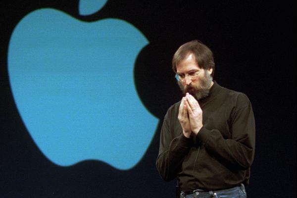 In 1997 Steve Jobs, Apple's acting chief executive, announced that the company--buoyed by cost-cutting and strong demand for its new computers--surprised Wall Street by once again showing profitability.