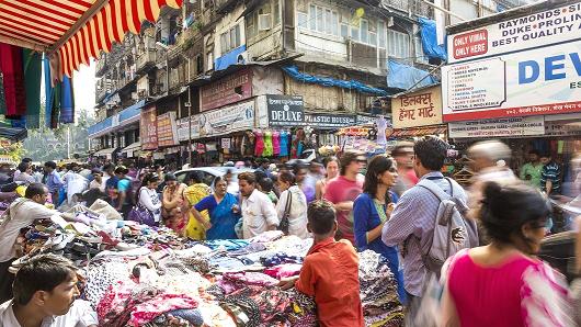 Crawford Market in Mumbai, India.