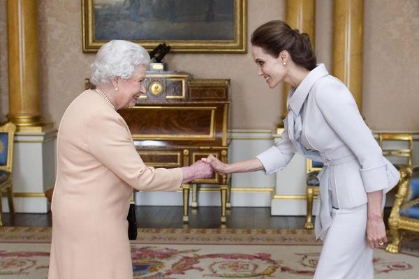 Both Queen Elizabeth II and Angelina Jolie featured in YouGov's top 10 most admired women list for 2018