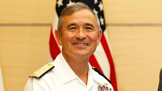 Commander of the US Pacific Command, Admiral Harry Harris