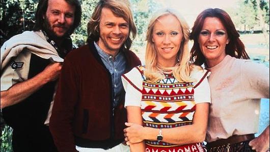 (L-R) Benny Anderson, Bjorn Ulvaeus, Agnetha Fältskog and Anni-Frid Lyngstad.