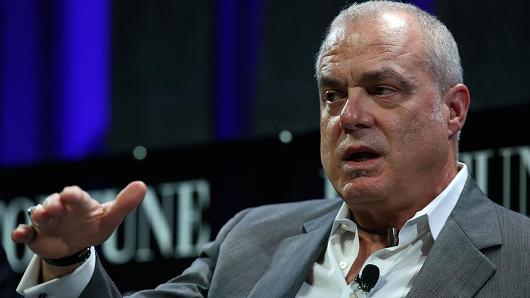Aetna chairman and CEO Mark Bertolini speaks during the Fortune Global Forum on November 3, 2015 in San Francisco, California.