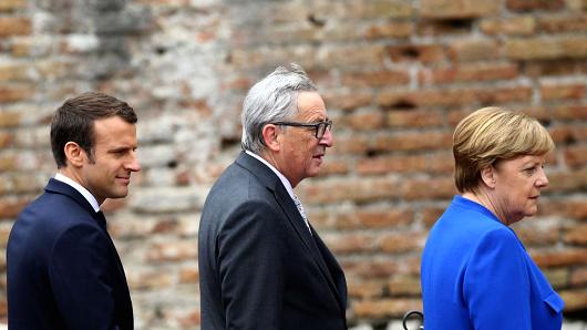 Emmanuel Macton, Jean-Claude Juncker and Angela Merkel have all supported the idea of a new finance minister overseeing the eurozone