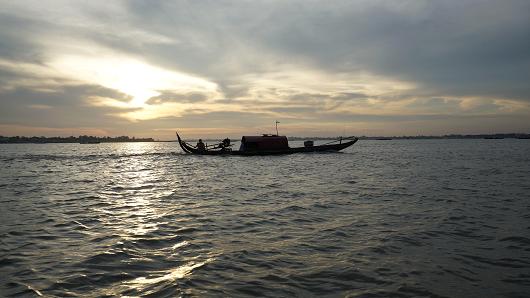 The Mekong is the world’s 12th longest river and runs some 2,700 miles from the Tibet plateau in the north through China, Myanmar, Laos, Cambodia spilling through the delta of South Vietnam into the South China Sea.
