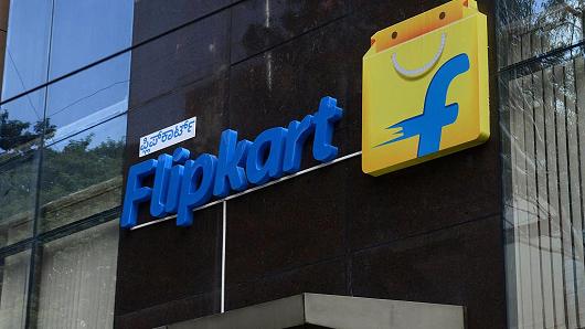 Outside view of Flipkart office shot on October 01, 2015 in Bengaluru, India.