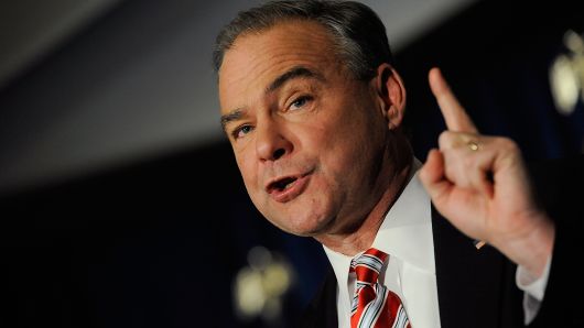Sen. Tim Kaine, D-VA, along with three other senators, say student borrowers are being denied debt relief 