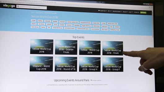 FIFA on June 5, 2018 said it had filed a criminal complaint against the secondary ticketing firm Viagogo's sale of 2018 World Cup tickets, opening a new battle between sports organisations and websites seeking a share of their profits.
