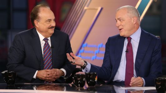 Larry Merlo, CEO of CVS and Mark Bertolini, CEO of AETNA appear on Squawk Box on Dec. 4th, 2017.