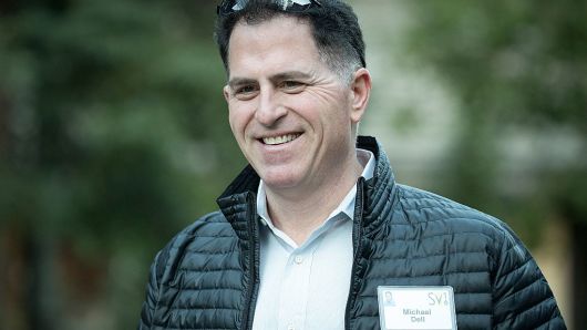 Michael Dell, CEO of Dell Inc., attends the annual Allen & Company Sun Valley Conference on July 8, 2016.