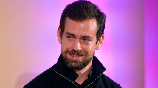 Jack Dorsey, CEO of Square, Chairman of Twitter and a founder of both, holds an event in London on November 20, 2014.