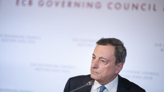 Mario Draghi, president of the European Central Bank (ECB).