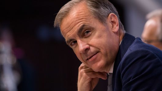 Mark Carney, governor of the Bank of England (BOE).