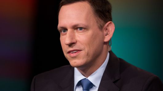 Peter Thiel, American entrepreneur, venture capitalist, and hedge fund manager.
