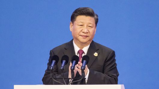 Chinese President Xi Jinping at the Boao Forum for Asia Annual Conference in Boao, China, on April 10, 2018.
