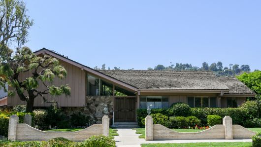 The house used in the American sitcom “The Brady Bunch” has been listed for sale at $1.885 million July 19, 2018 in Los Angeles, California. 