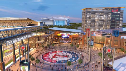 Texas Live!, a partnership between The Cordish Companies and the Texas Rangers, is a $250 million world-class dining, entertainment and hospitality district.