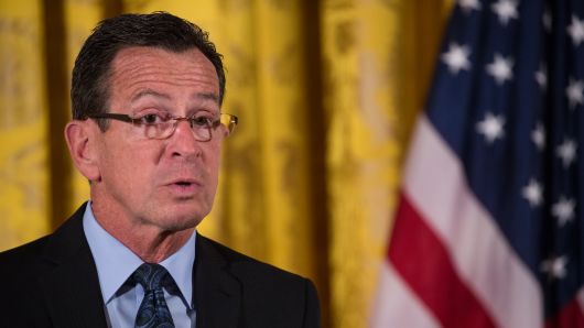 Dannel Malloy, 88th and current Governor of Connecticut, speaks at First Lady Michelle Obama's Veterans Homelessness Summit on November 14, 2016 in Washington, DC. 