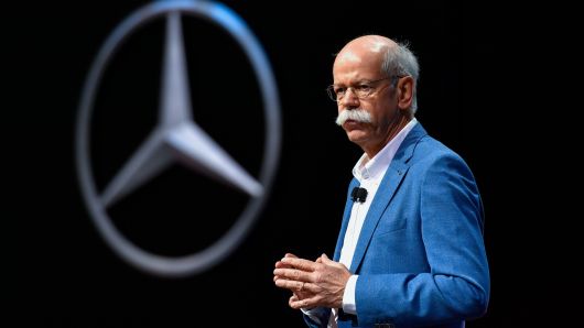 CEO of German carmaker Daimler and Mercedes-Benz, Dieter Zetsche.