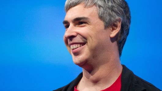Larry Page, CEO of Google's parent, Alphabet.