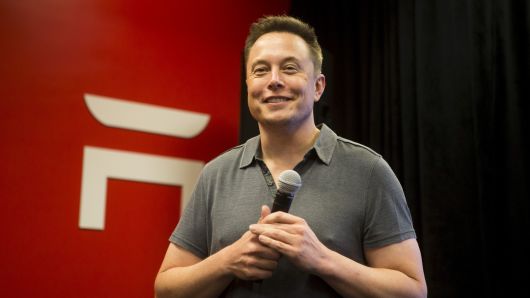 Elon Musk, CEO of Tesla. 