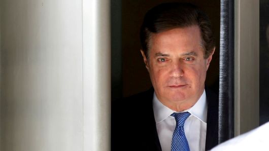 Former Trump campaign manager Paul Manafort departs from U.S. District Court in Washington, U.S., February 28, 2018.