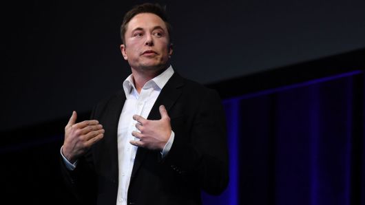 SpaceX CEO Elon Musk at the International Astronautical Congress on September 29, 2017 in Adelaide, Australia