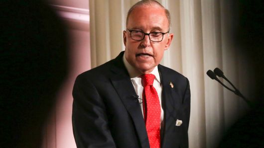 Larry Kudlow, Director of the National Economic Council, speaking at the New York Economic Club in New York on Sept. 17th, 2018.