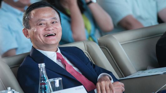 Alibaba Group Chairman Jack Ma attends 2018 Alibaba Xin Philanthropy Conference on September 5, 2018.
