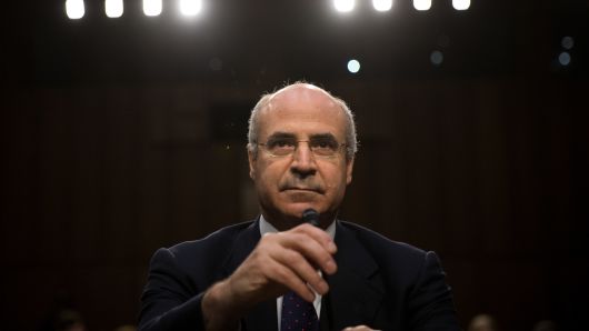 William Browder, chief executive officer of Hermitage Capital Management, takes his seat as he arrives for a Senate Judiciary Committee hearing titled 'Oversight of the Foreign Agents Registration Act and Attempts to Influence U.S. Elections' in the Hart Senate Office Building on Capitol Hill, July 27, 2017 in Washington, DC. 