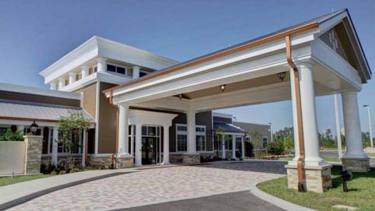 North Tampa Behavioral Health facility in Wesley Chapel, Florida, owned by Acadia Healthcare.  