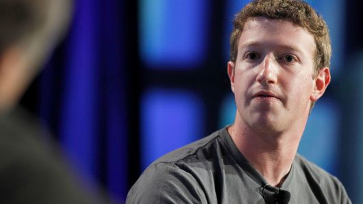 Mark Zuckerberg, chief executive officer of Facebook Inc.