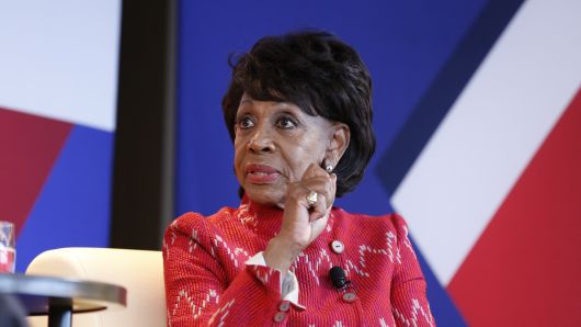 Congresswoman Maxine Waters speaking at the CNBC Capital Exchange event in Washington, D.C. on July 25th, 2018. 