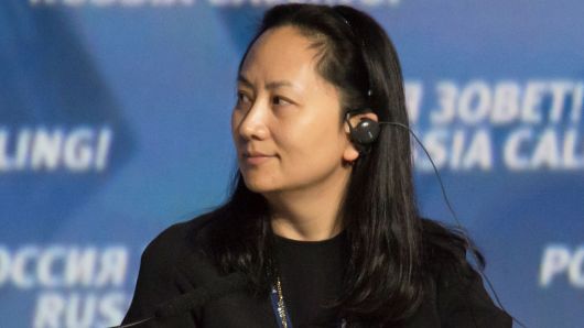 Meng Wanzhou, Executive Board Director of the Chinese technology giant Huawei, attends a session of the VTB Capital Investment Forum "Russia Calling!" in Moscow, Russia October 2, 2014. 