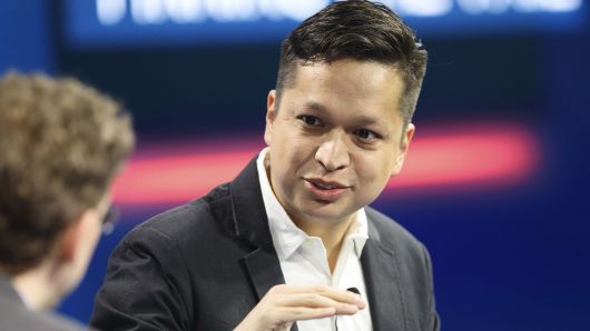 Benjamin "Ben'" Silbermann, co-founder and chief executive officer of Pinterest.