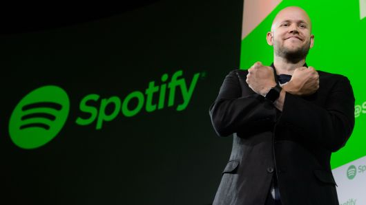 Daniel Ek, chief executive officer and co-founder of Spotify AB.