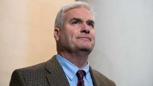 Rep. Tom Emmer, R-Minn., at a press conference following the House GOP leadership elections on Wednesday, Nov. 14, 2018.