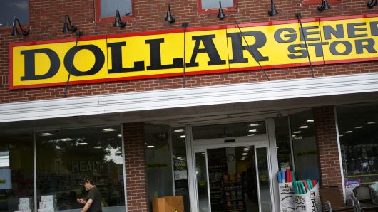A Dollar General store in Scottsville, Kentucky.