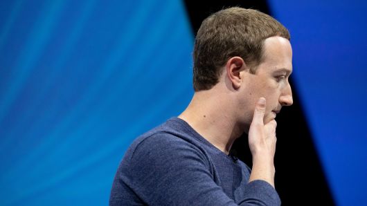 Mark Zuckerberg, chief executive officer and founder of Facebook Inc. attends the Viva Tech start-up and technology gathering at Parc des Expositions Porte de Versailles on May 24, 2018 in Paris, France.