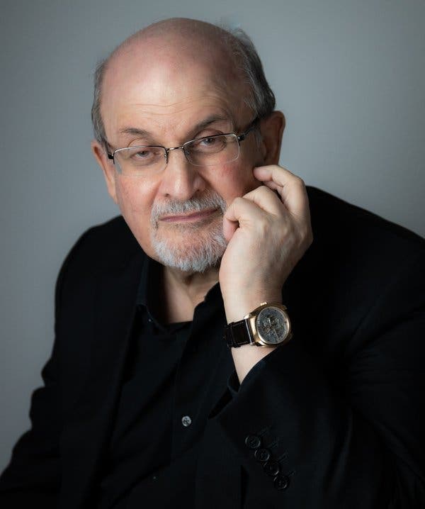 Salman Rushdie, whose latest novel, &ldquo;Quichotte,&rdquo; is an homage to &ldquo;Don Quixote.&rdquo;