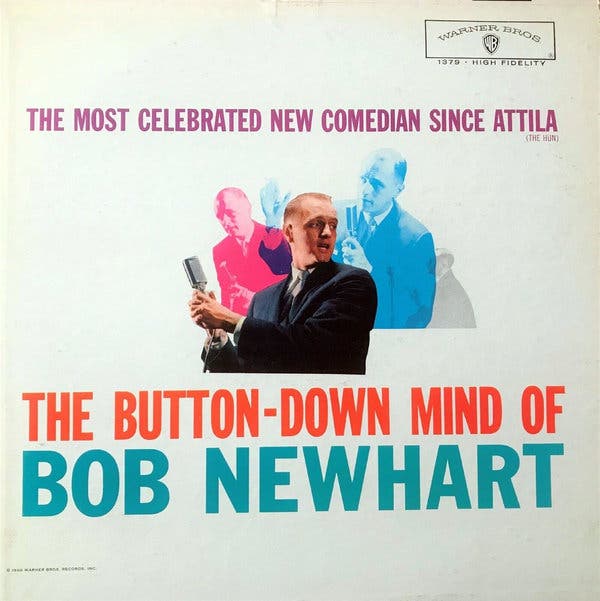 Newhart’s 1960 album was arguably the first blockbuster comedy special. 